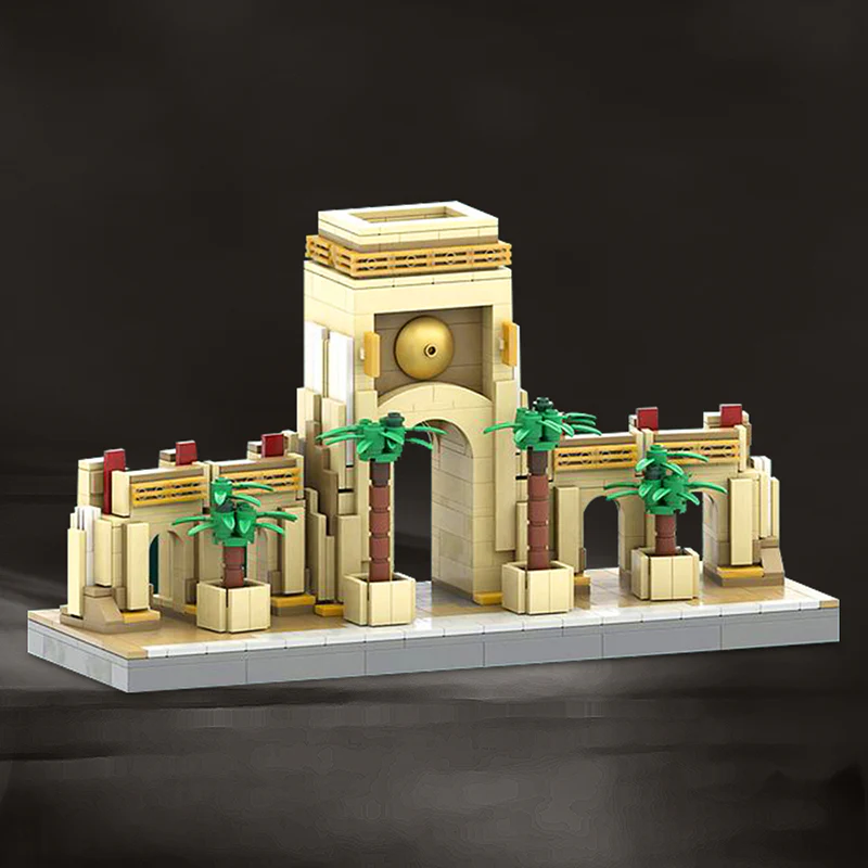 GOBRICKS MOC 92173 Universal gate - YWOBB