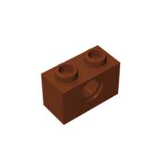GOBRICKS GDS-623  Brick 1 x 2 with Hole - YWOBB