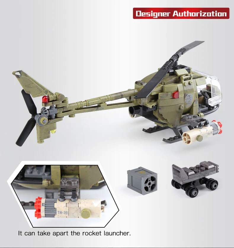 XINGBAO XB-06013 The Fighting Helicopter - YWOBB