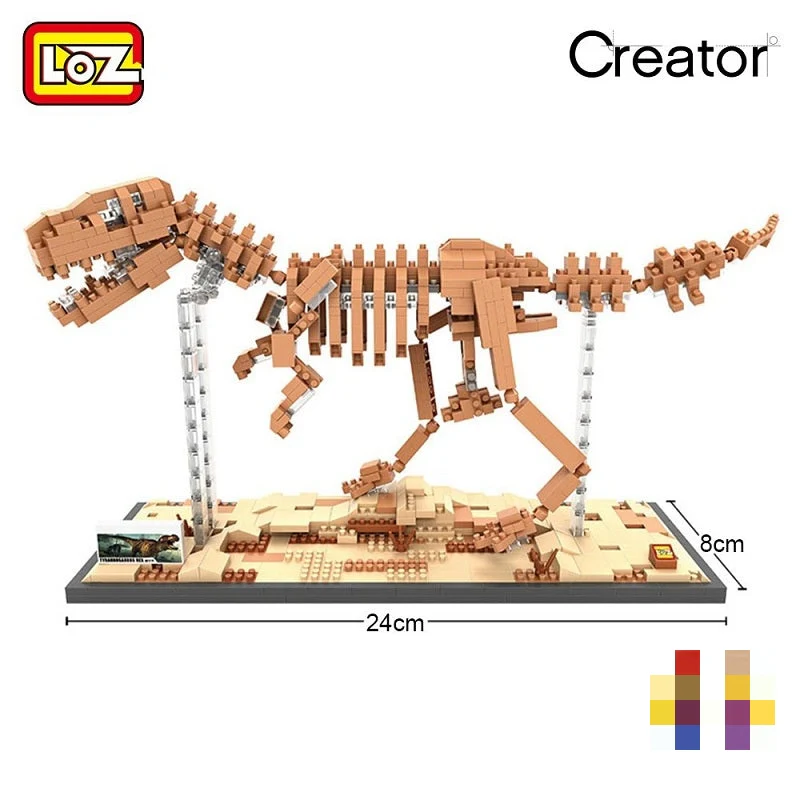LOZ 9023 Tyrannosaurus Fossil - YWOBB