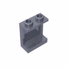 GOBRICKS GDS-785 Panel 1 x 2 x 2 with Side Supports - Hollow Studs - YWOBB