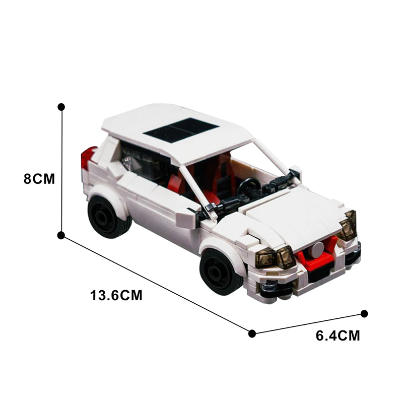 GOBRICKS MOC 131517 Volkswagen Golf GTI Mk5 - YWOBB