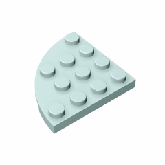 GOBRICKS GDS-569 Round Corner 4 x 4 - YWOBB