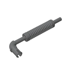 GOBRICKS GDS-1344 Exhaust Pipe with Technic Pin, Flat End and Pin with Round Hole - YWOBB