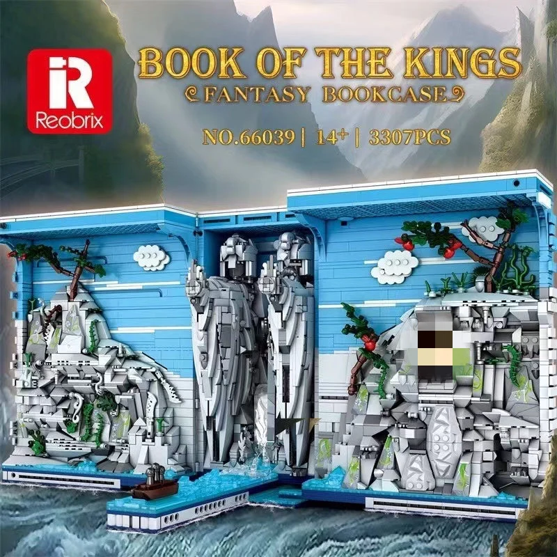 Reobrix 66039 Book Of The Kings Fantasy Bookcase - YWOBB