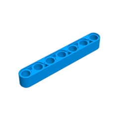 GOBRICKS GDS-665 Liftarm Thick 1 x 7 - YWOBB