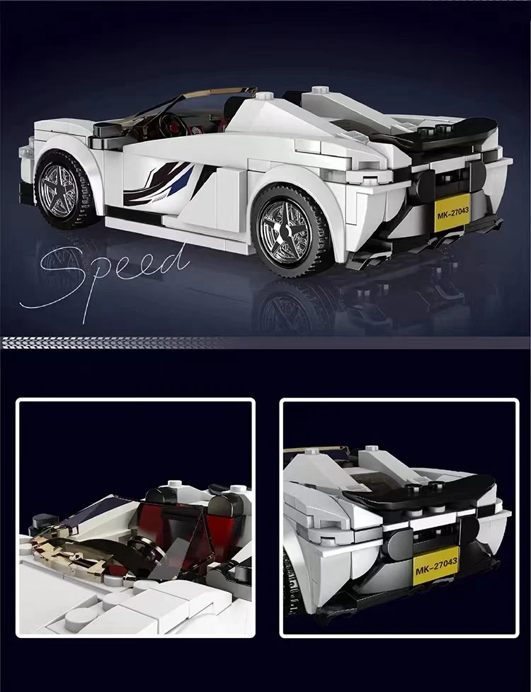 Mould King 27041-27044 Speed Champions - YWOBB