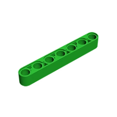 GOBRICKS GDS-665 Liftarm Thick 1 x 7 - YWOBB