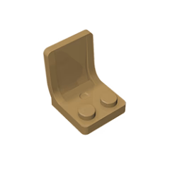 GOBRICKS GDS-1308 Utensil Seat 2 x 2 - YWOBB