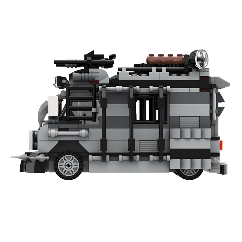GOBRICKS MOC 2827 Anti zombie van - YWOBB
