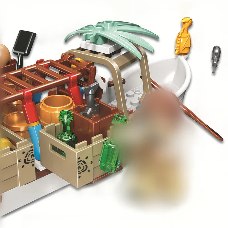 WINNER 8048 Dinosaur Tribe Supply Ship - YWOBB