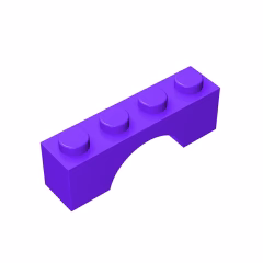 GOBRICKS GDS-681 Arch 1 x 4 - YWOBB