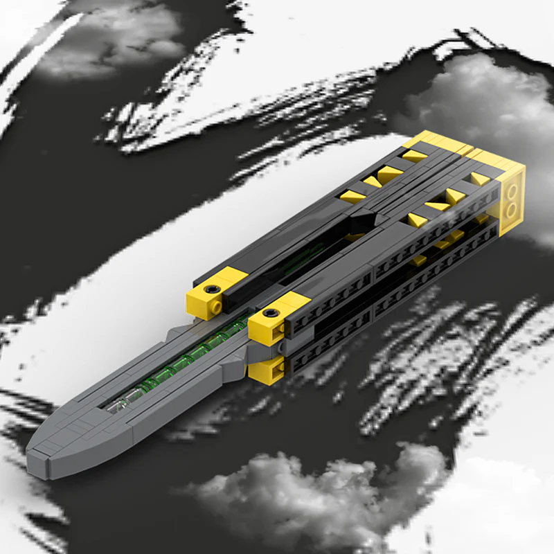 GOBRICKS MOC 127633 Octanes Butterfly Knife - YWOBB