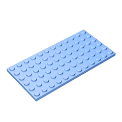 GOBRICKS GDS-526 Plate 6 x 12 - YWOBB