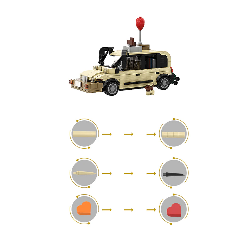 GOBRICKS MOC 143567 Rover James - YWOBB