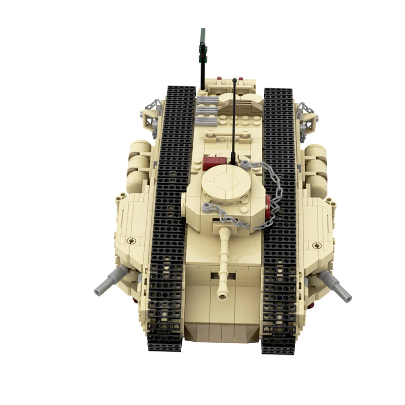 GOBRICKS MOC A1001 Raiders of the Lost Ark tank - YWOBB