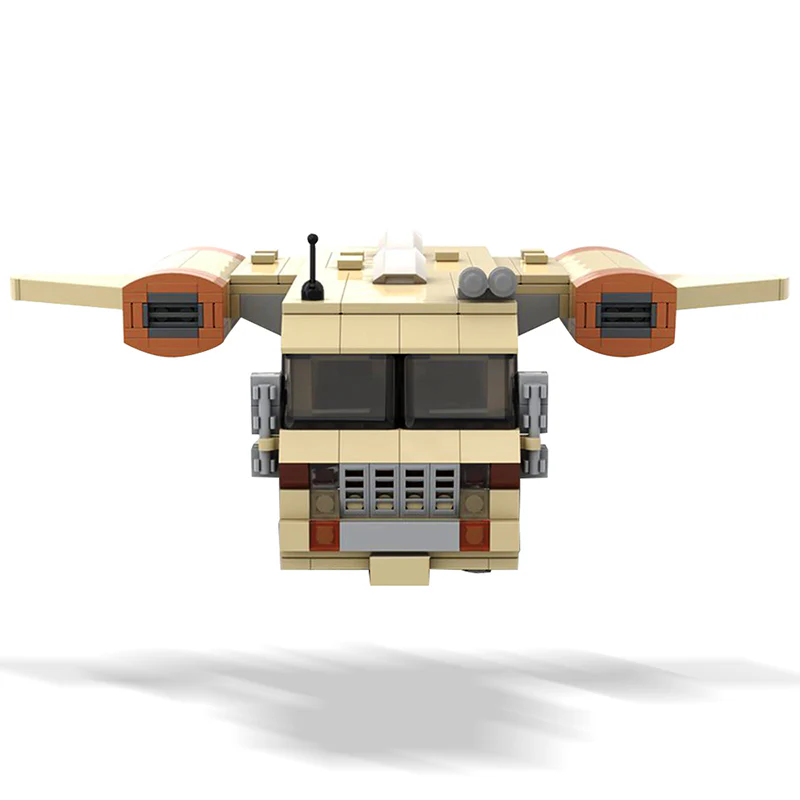 GOBRICKS MOC 37608 Spaceballs Eagle-5 - YWOBB