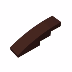 GOBRICKS GDS-658  Curved 4 x 1 - YWOBB