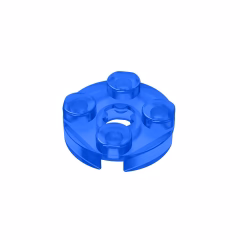 GOBRICKS GDS-609 Plate Round 2 x 2 with Axle Hole - YWOBB
