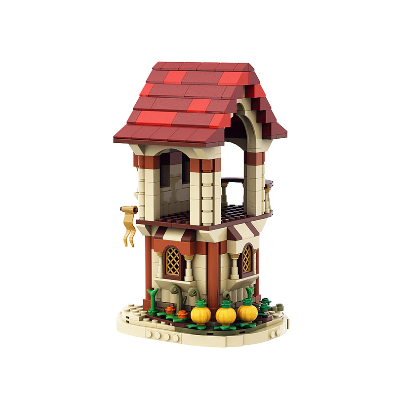 GOBRICKS MOC 139267 Warrior Woman's Home - YWOBB