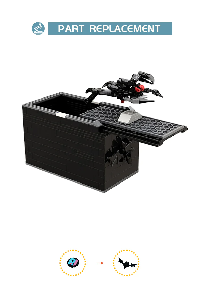 MOC 53395 Halloween Surprise: The Box - YWOBB