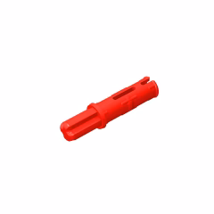 GOBRICKS GDS-929 Axle 1L with Pin 2L with Friction Ridges Lengthwise - YWOBB