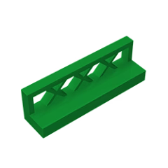GOBRICKS GDS-881 Fence 1 x 4 x 1 - YWOBB