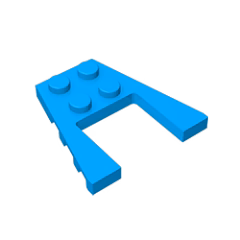 GOBRICKS GDS-726  Plate 4 x 4 - YWOBB