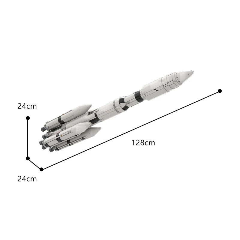 MOC C9081 Saturn V MLV-25L - YWOBB