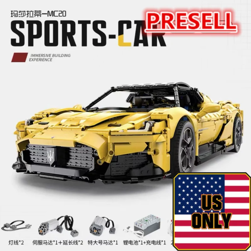 RASTAR 93500 Maserati MC20 Nettuno OVP US Warehouse Version - YWOBB
