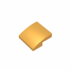 GOBRICKS GDS-659  Curved 2 x 2 - YWOBB