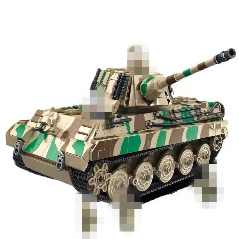 PANLOS 632016 King Tiger Heavy Armored Tank - YWOBB