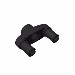 GOBRICKS GDS-1035 Pin Connector 3L with 2 Pins and Center Hole - YWOBB