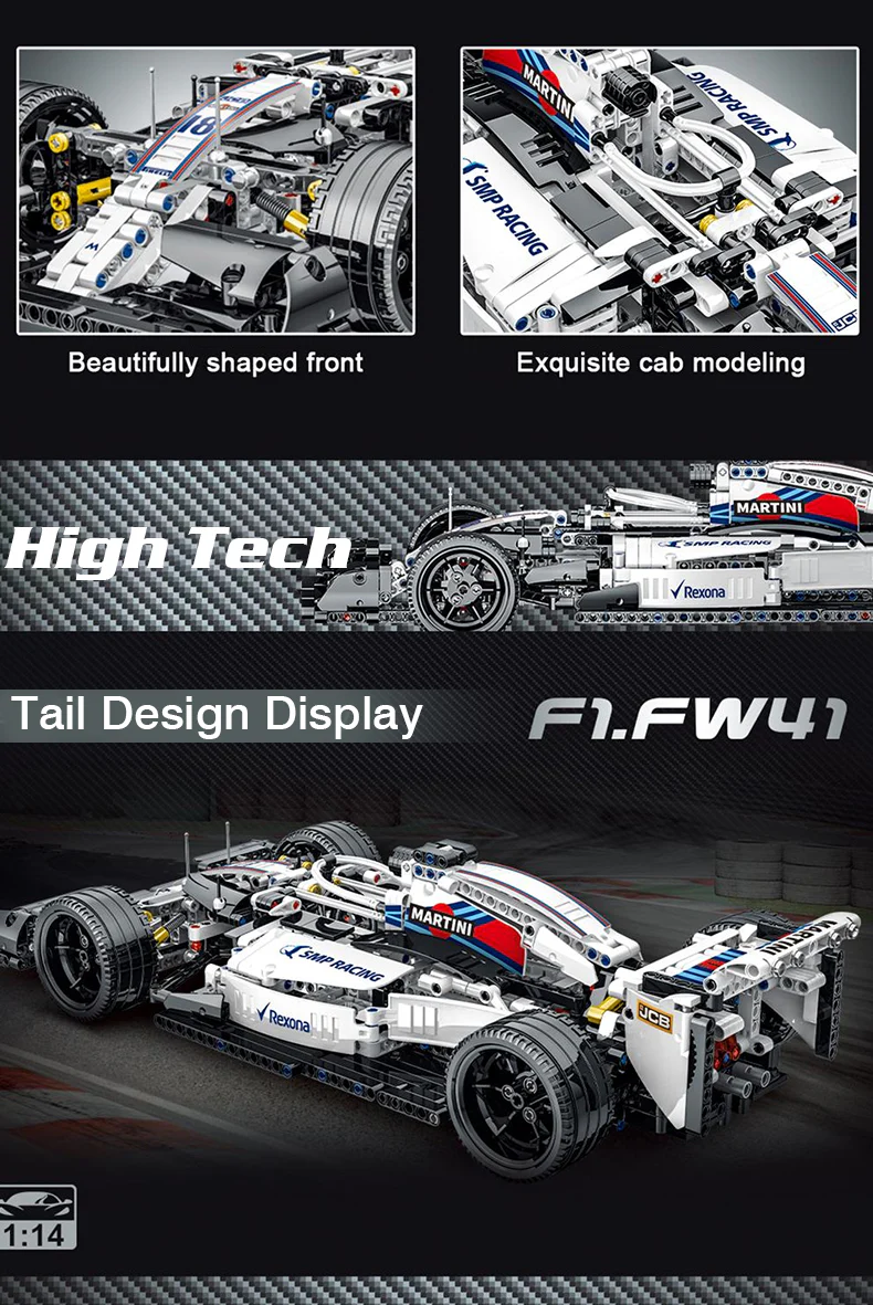 Mork 023004-023009 F1 Racing Cars - YWOBB