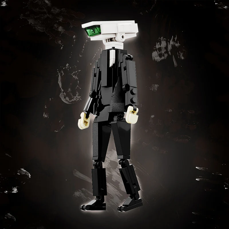 GOBRICKS MOC A0983Y03 camera man - YWOBB