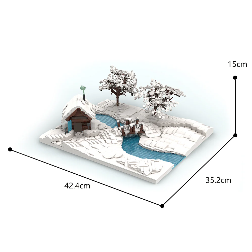 MOC 85879 Winter Scene - YWOBB
