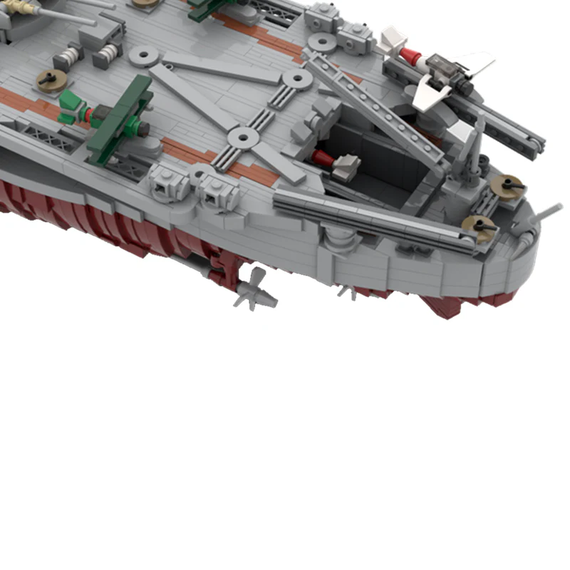 GOBRICKS MOC 37260 IJN Yamato 1:200 - YWOBB