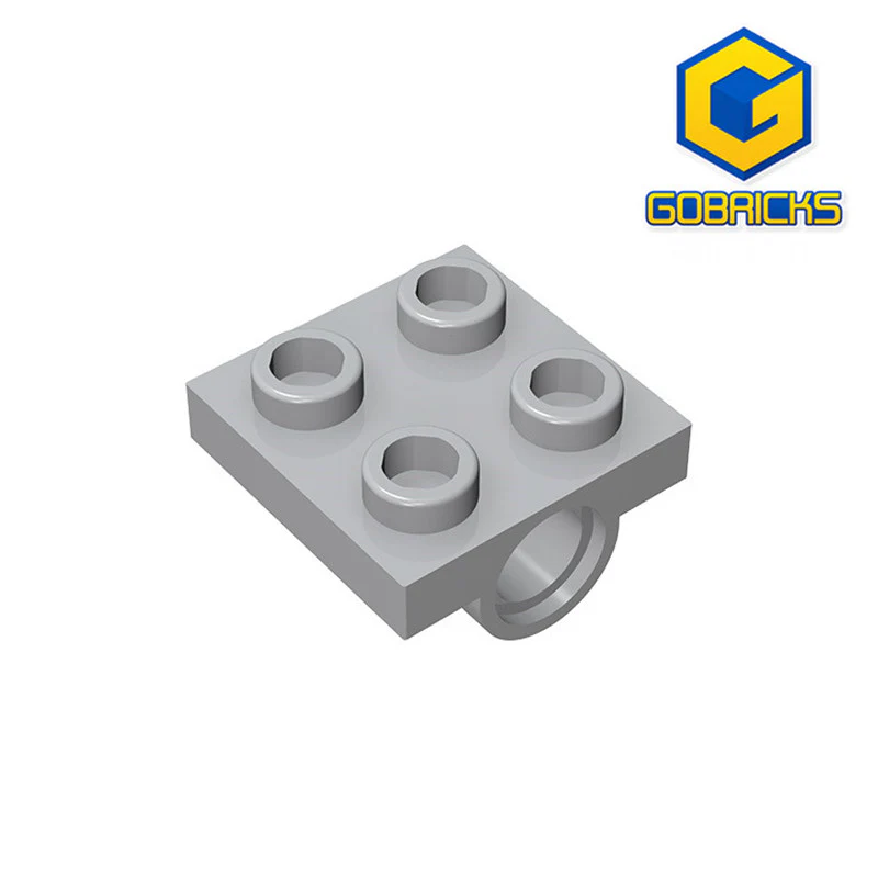 GOBRICKS GDS-847  Modified 2 x 2 with Pin Holes - YWOBB