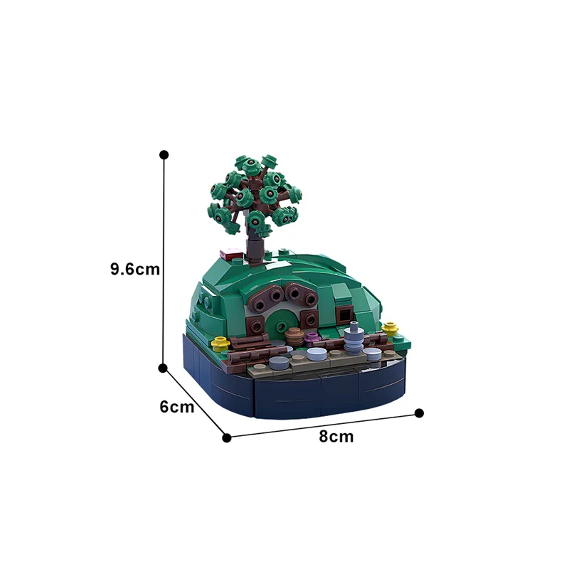 GOBRICKS MOC 99648 Bag End (Microscale) - YWOBB