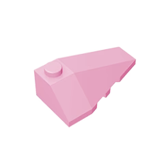 GOBRICKS GDS-754 Wedge 4 x 2 Triple Right - YWOBB