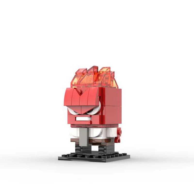GOBRICKS MOC 136894 Anger - YWOBB