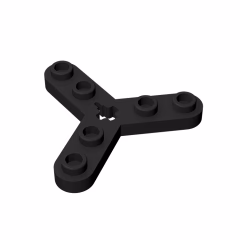 GOBRICKS GDS-983 Plate Rotor 3 Blade with Smooth Ends and 6 Studs - YWOBB