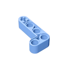 GOBRICKS GDS-671 Modified Bent Thick L-Shape 2 x 4 - YWOBB