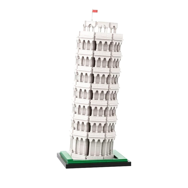 GOBRICKS MOC 141248 leaning tower of pisa - YWOBB