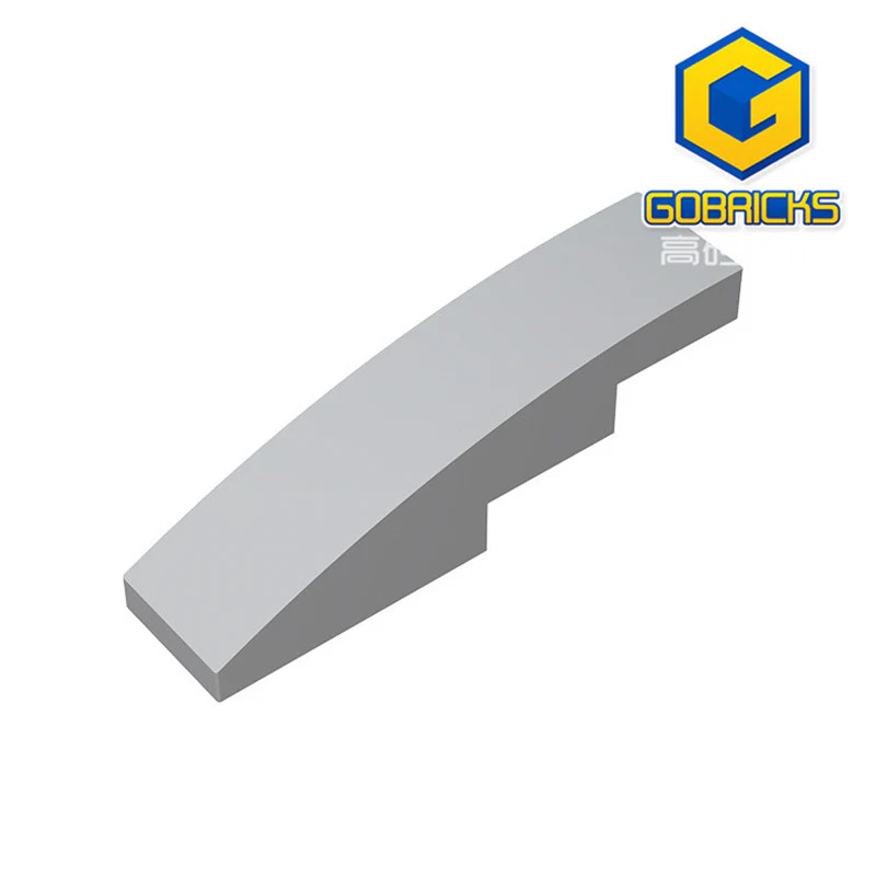 GOBRICKS GDS-658  Curved 4 x 1 - YWOBB