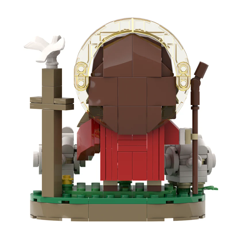GOBRICKS MOC A0681 Creative Series-Shepherd Jesus - YWOBB