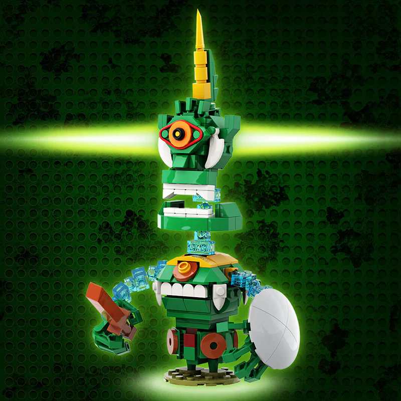 GOBRICKS MOC A1024Y01 Golem Guard-Shield Soldier - YWOBB