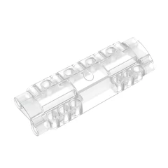 GOBRICKS GDS-1012 Panel Curved 11 x 3 with 10 Pin Holes through Panel Surface - YWOBB