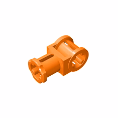 GOBRICKS GDS-931 Axle Connector with Axle Hole - YWOBB