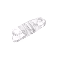 GOBRICKS GDS-1142 Hinge Cylinder 1 x 3 Locking with 1 Finger and 2 Fingers on Ends, 9 Teeth, without Hole - YWOBB